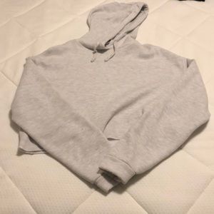 Topshop cropped sweat shirt